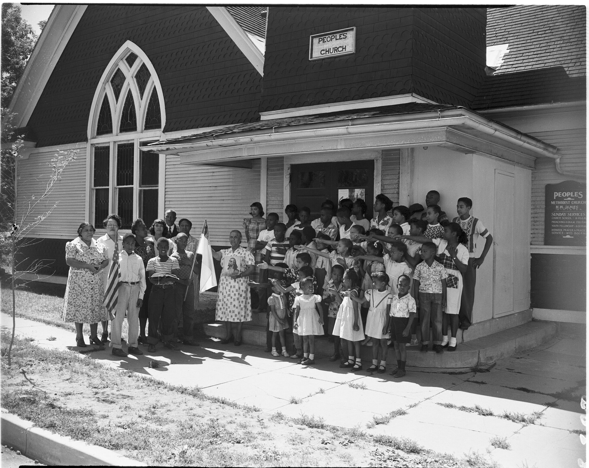 Historic People’s Methodist Episcopal Church at St. Vrain Street